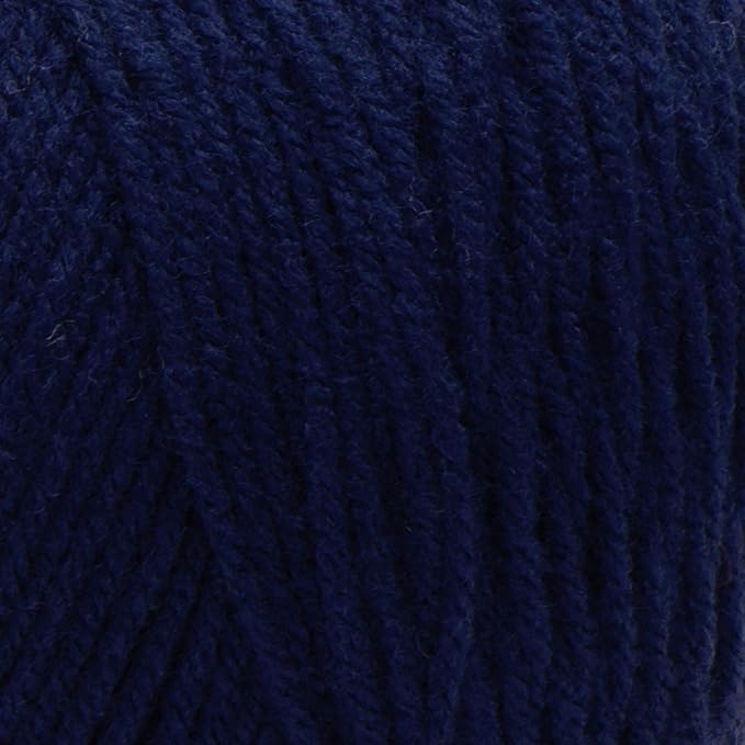 Red Heart Super Saver Jumbo Yarn, Soft Navy