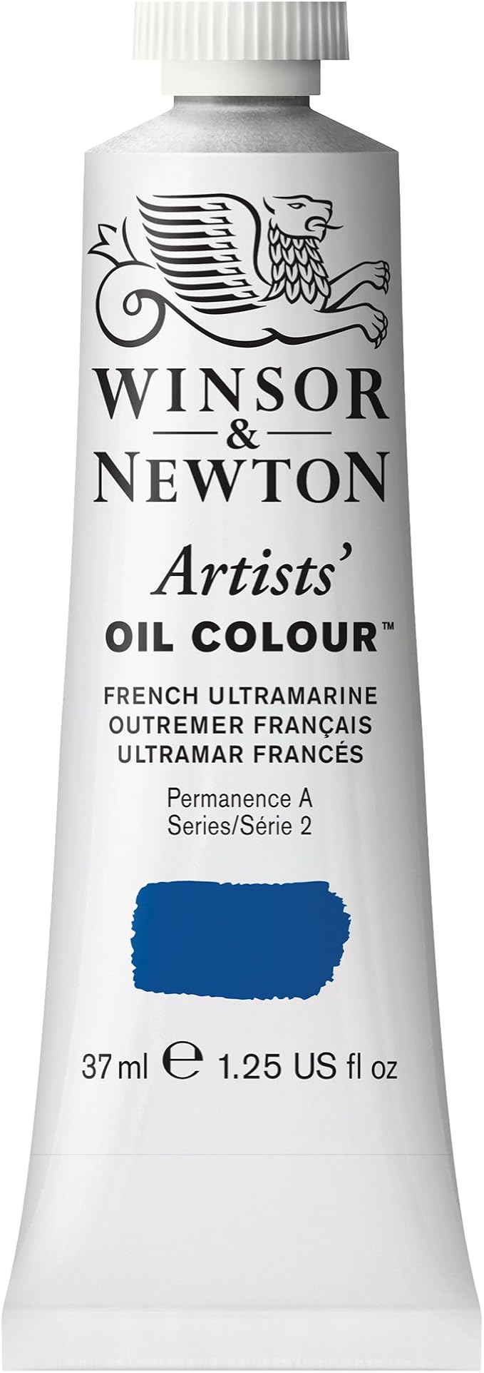 Winsor & Newton Artists' Oil Paint, 37ml Tube, French Ultramarine