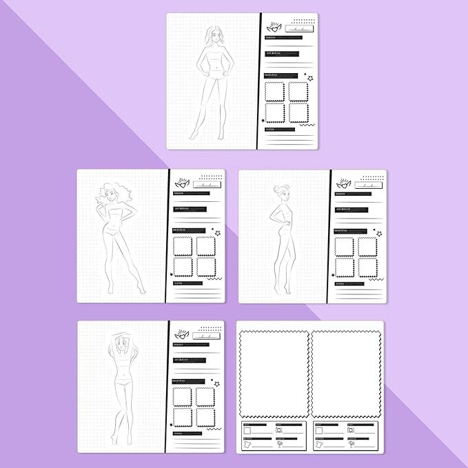 Fashion Angels Fashion Runway Design Portfolio Book
