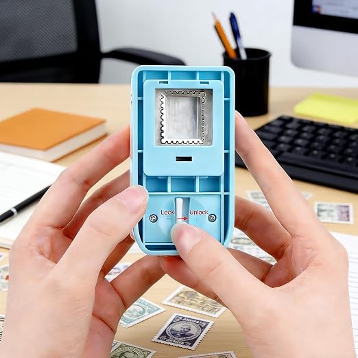 1.5X1.5 inch Rectangular Postage Stamp Puncher