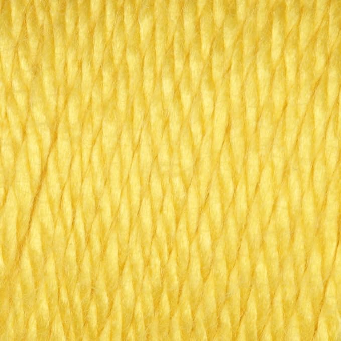 Caron Simply Soft Yarn for Crocheting & Knitting, Lemonade, 3-Pack | #4 Worsted Medium, Soft 100% Acrylic Yarn for Crochet, Knitting, Blankets and Crafts, 315 Yards, 170.1g/6oz per skein