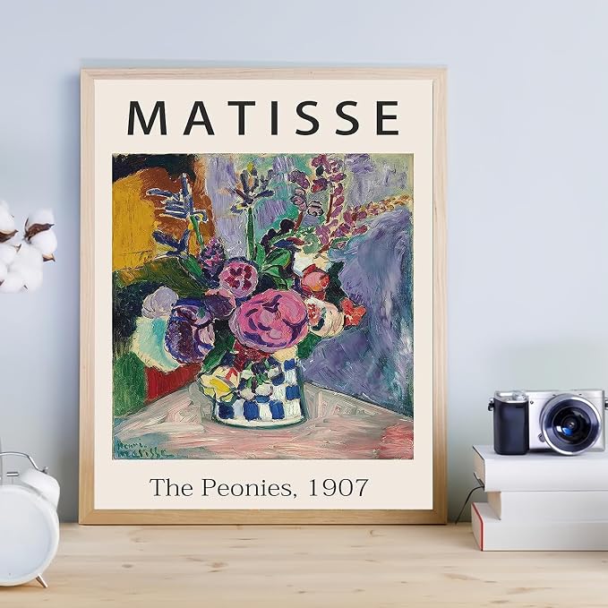 Vintage Flowers Paint by Numbers Kit for Adults Beginner (Without Frame)