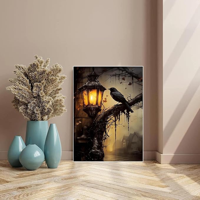 Gothic Diamond Art Kits for Adults, Diamond Painting for Beginner 5D DIY