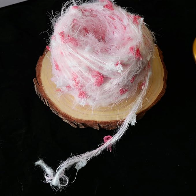 Artisanal Yarn Fancy Yarn Multifiber Blended Yarn Novelty Colorful Soft