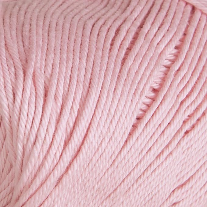 Knit Picks Dishie Pink Worsted Weight 100% Cotton Yarn for Crocheting