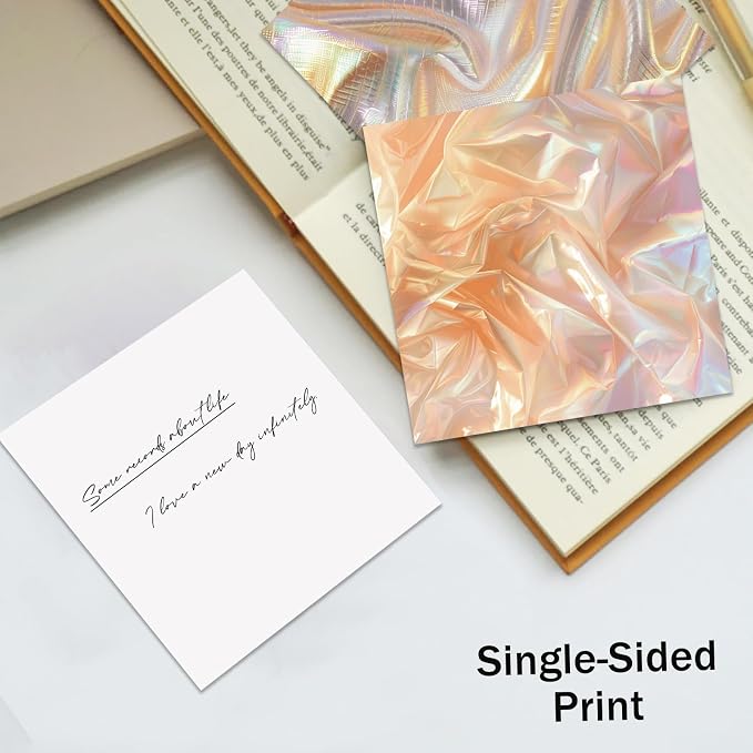 PRSTINCOL Scrapbook Paper,16 Sheets 5.8x5.8 Inch Dazzling Lights Style Scrapbook Supplies,Single-Sided Vibrant Origami Decoupage Paper for Diy Crafts, Card Making, Art Journaling