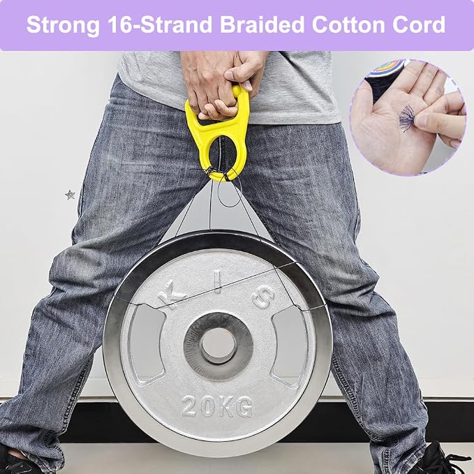 LUSTEMBER 1mm Faux Leather Waxed Cotton Cord, 175 Yards – Durable Necklace String, Soft and Textured Cord for Necklaces, Bracelets, and Jewelry Making