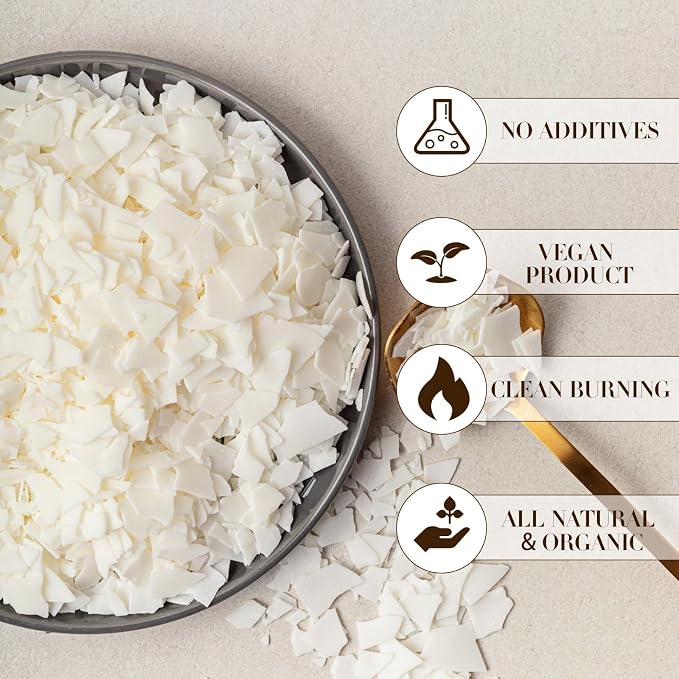 SHOWIN Candle Making Kit, DIY Candle Making Supplies for Adults, Starter Soy Wax Candle Kit with Wax Melter & Tins, Scented Home Decoration