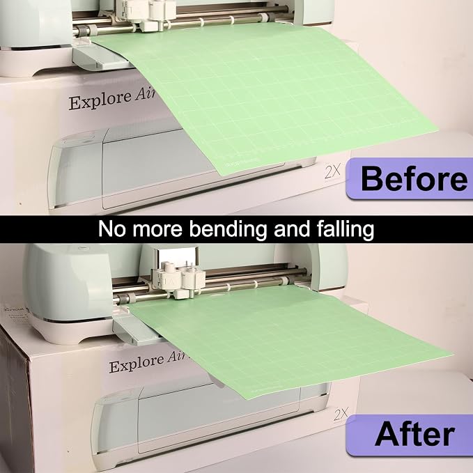LOPASA Extension Tray Compatible with Cricut Explore 4, 3, Air 2 | 12x12 Cutting Mat Holder|Explore Machine Accessories|Tray Extender
