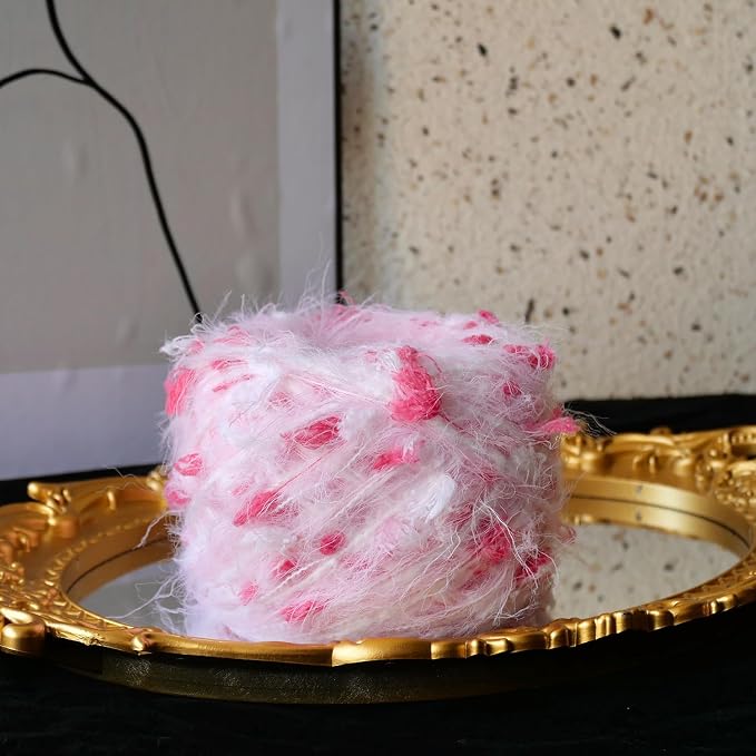 Artisanal Yarn Fancy Yarn Multifiber Blended Yarn Novelty Colorful Soft