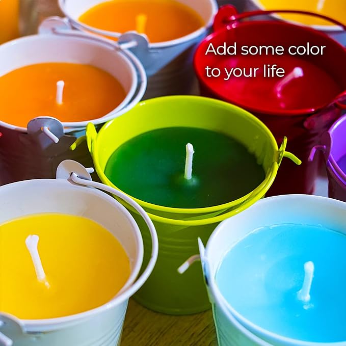 Purple Candle Dye 2oz for Soy Candle Making – Concentrated Wax Color Chips | Highly Concentrated Candle Wax Dyes – Candle Shop Premium Color Dye Chips for Soy Wax, Beeswax, Paraffin