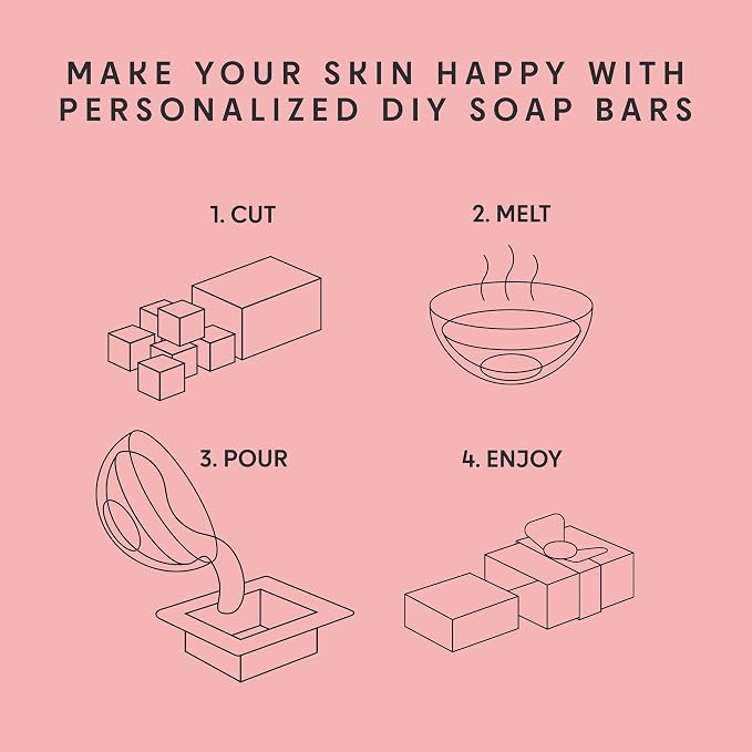 Skin Said Yes 5Lb Oatmeal Soap Base - Bulk Melt and Pour Organic Soap Making Supplies - SLS/SLES Free, No Palm Oil, All Natural - Perfect for DIY Projects, Gentle on Skin, Moisturizing