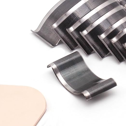 11 PCS Leather Punch Tools, 10 PCS Leather Corner Edge Punch Tool with Perforated Matting, Leather Craft DIY Tool Set, Leather Hole Punch Set for DIY Leather Crafts