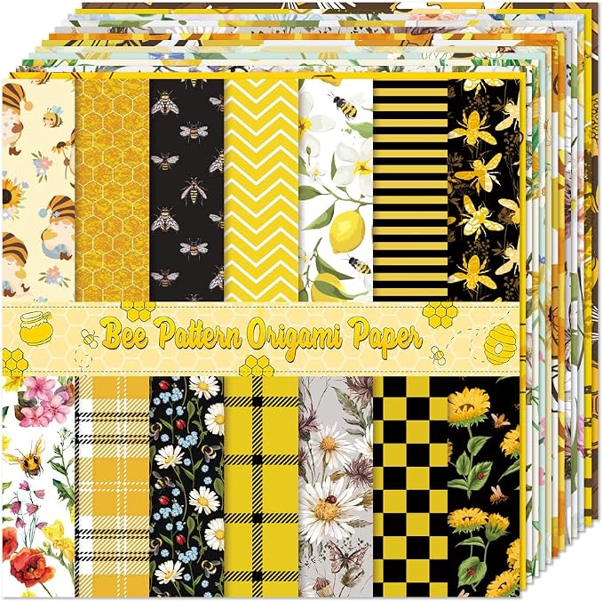 6x6" Origami Paper,50Sheets Double Sided Colored Paper,Square Craft Paper