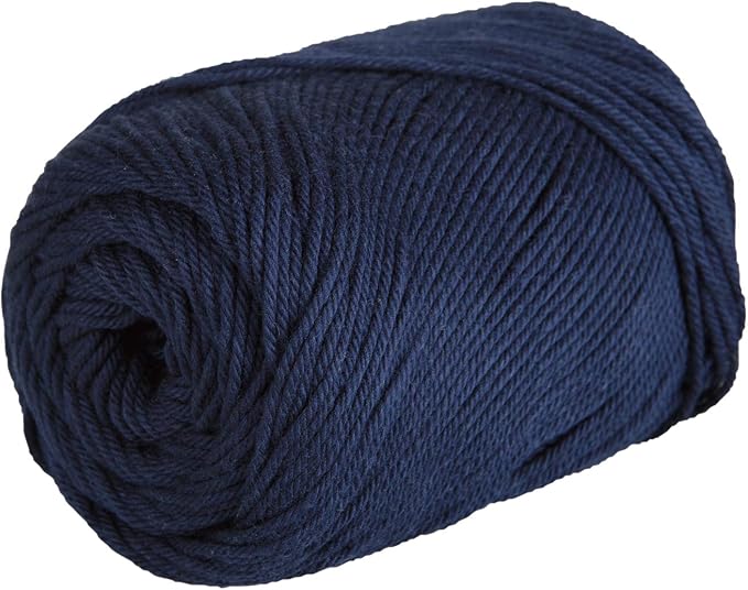 Knit Picks Dishie Blue Worsted Weight 100% Cotton Yarn for Crocheting