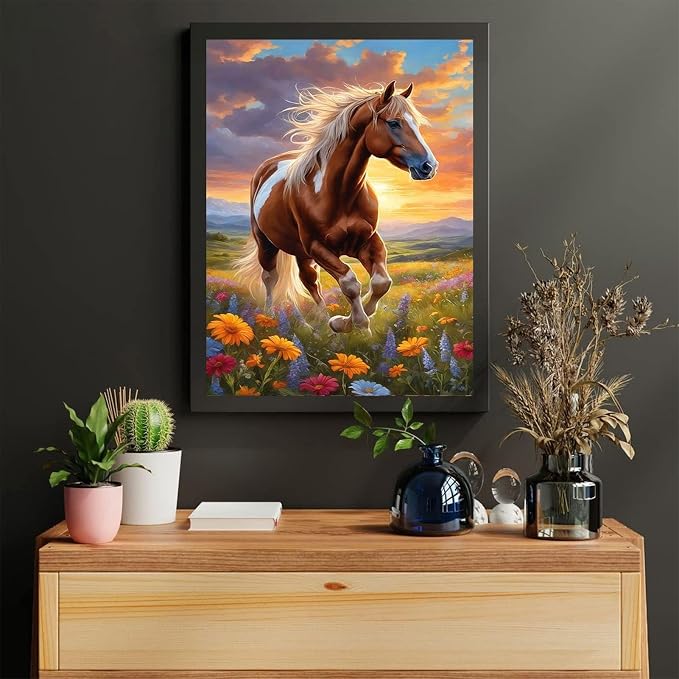 Horse Diamond Painting Kits for Adults - Diamond Art Kits for Adults
