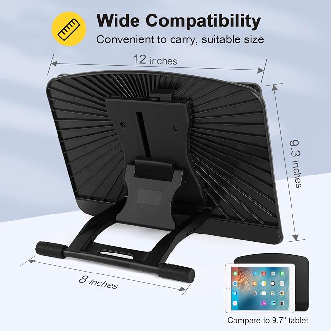 Parblo PR 100 Universal Drawing Tablet Stand Adjustable for 10 to 16 Inches Digital Graphics Drawing Monitors Art Tablets Laptops