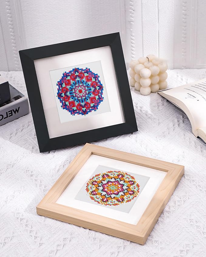PeakLuv Small Diamond Art Kits Mandala Mini Diamond Painting Kits