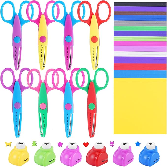 UCEC 44 Pack Arts and Crafts Supplies Kit for Kids, Crafting Set