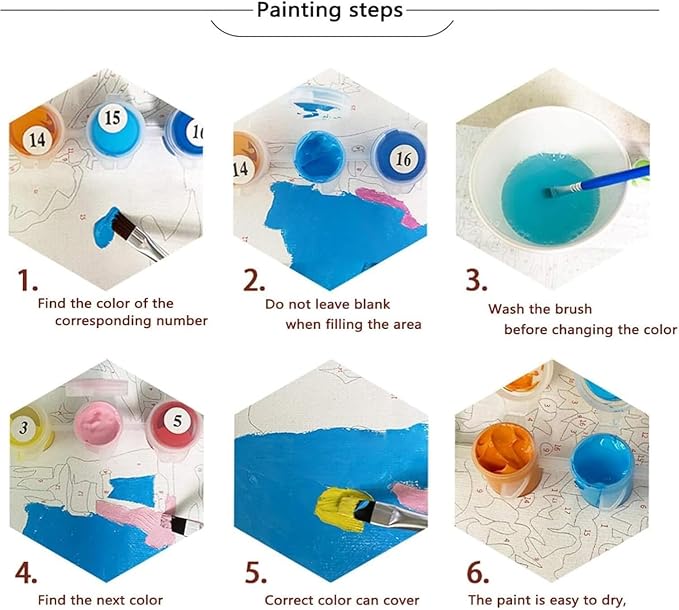 Banket Paint by Numbers Kit for Adults Beginner DIY Oil Painting Kits for Adults Tree of Life Easy Adult Paint by Number Kits on Canvas Color by Numbers for Gifts Home Wall Decor 16x20 Inch