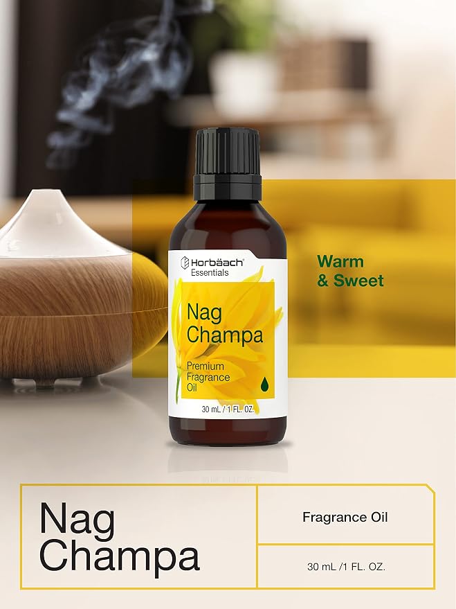 Horbäach Nag Champa Fragrance Oil | 1 fl oz (30ml) | Premium Grade