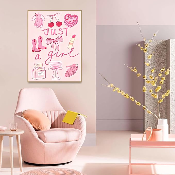 Pink Cherry Diamond Art Kits for Adults Diamond Painting Kit for Beginner | 5D DIY Funny Cute Vintage Diamond Dots Full Drill Crafts for Gem Art Dot Art for Adults Home Wall Decor for Teens 12x16 in