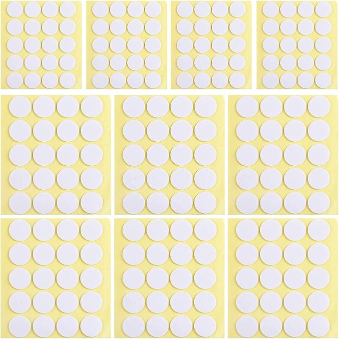 SANNIX 400PCS Candle Wick Stickers for Candle Making, 20mm/0.79 Inch
