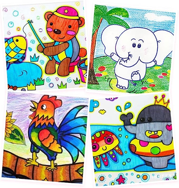 DLUCKY 208 PCS Art Supplies Drawing Art Kit Adults for Kids Art Set,Pink