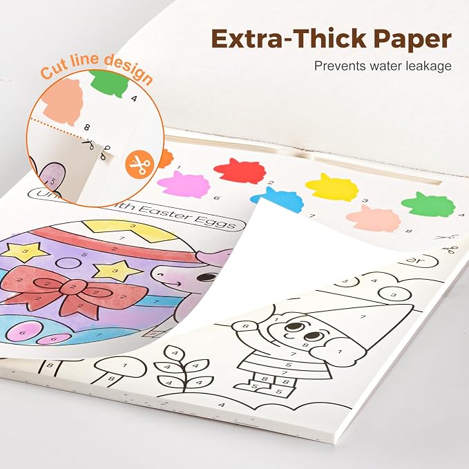 Jar Melo Paint with Water Books for Toddlers, Unicorns
