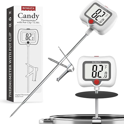 BOMATA Digital Candy Thermometer with Pot Clip, Deep Fry Oil Thermometer