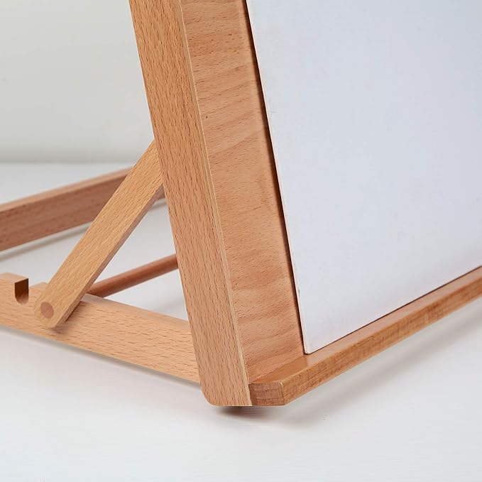 Falling in Art 5 Position Wood Drafting Table Easel Drawing&Sketching Board | 16 1/2 Inches by 12 1/8 Inches
