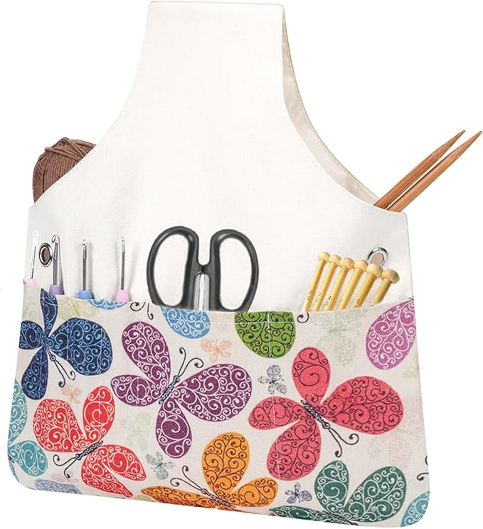 TOGETRUE Yarn Bag, Knitting Crochet Tote Bag, Yarn Storage Bag Organizer