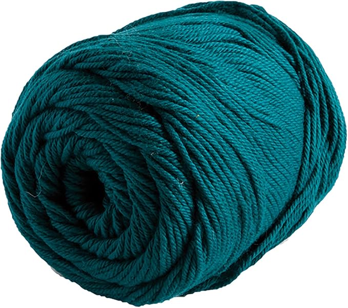 Knit Picks Dishie Teal Worsted Weight 100% Cotton Yarn for Crocheting