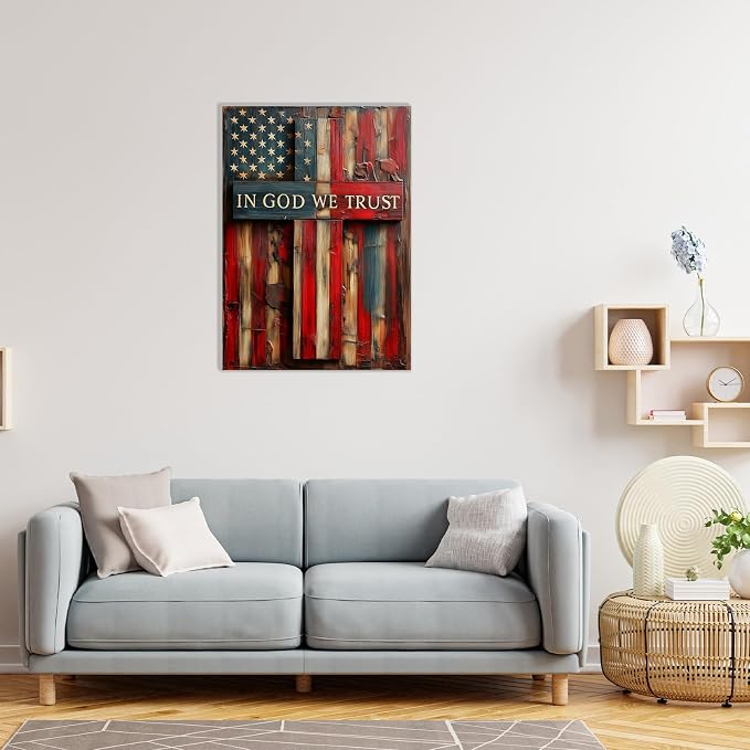 MAXBYE American Flag Framed Paint by Numbers Kits for Adults with Wooden Easel, Easy Adult Paint by Number Kits on Canvas, DIY Oil Paintings for Beginners Gift Home Wall Decor 10×14 Inch