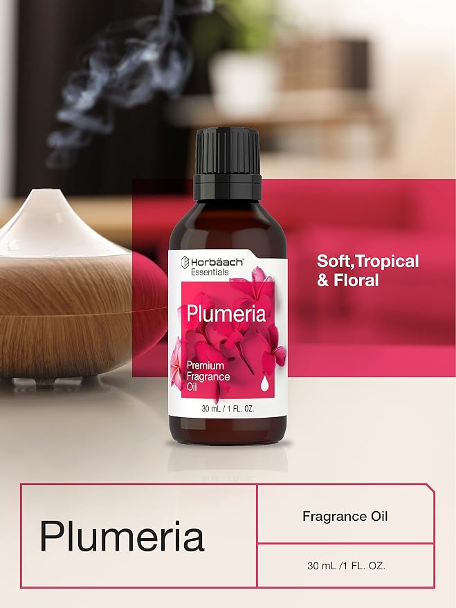 Horbäach Plumeria Fragrance Oil | 1 fl oz (30ml) | Premium Grade