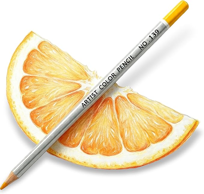 YCY 48-Color Oil-Based Colored Pencils Set Natural Wooden Pencils Art Pencils for Sketching Drawing Coloring Ideal Gift for Teens & Adult Art Lovers Ages 13+, 3.3mm, Gift Box Packaging