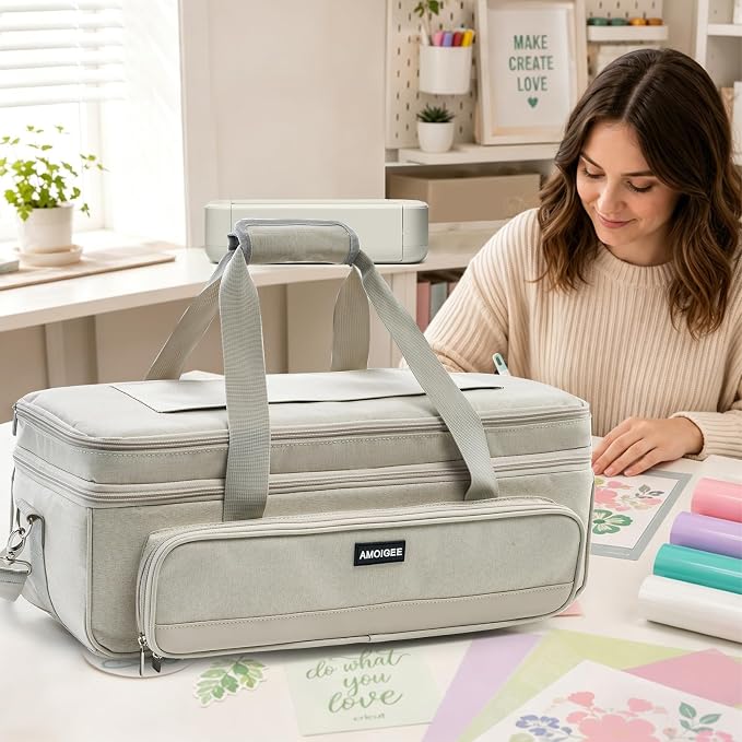 Double-Layer Carrying Case for Cricut Explore 5 & Accessories and Suppliers