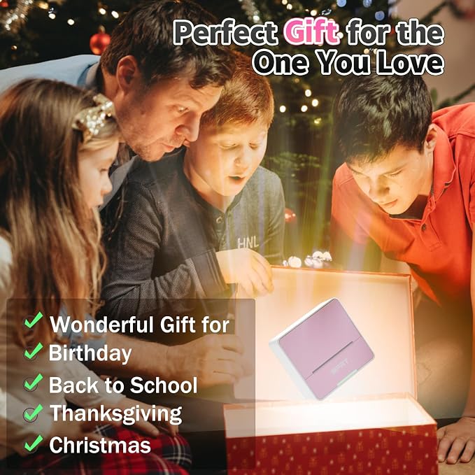 iDPRT Mini Portable Sticker Printer with 1 Roll Sticker Paper