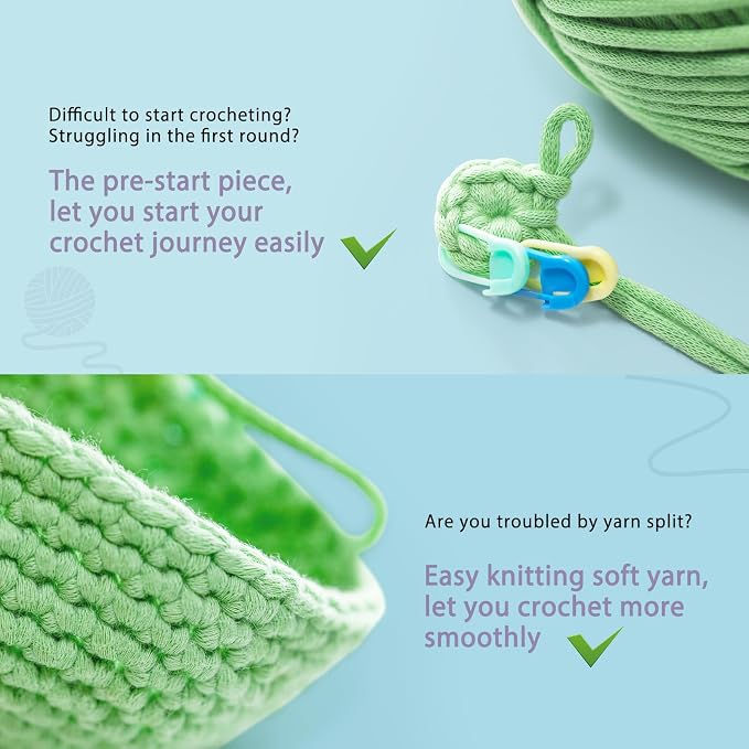 Crochet Kit for Beginners: Shiba Inu Crochet Kit, All You Need in, Include Easy Knitting Soft Yarn, Step-by-Step Video, Hook, Birthday Gift for Adults, Teens