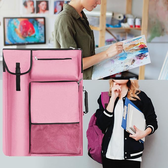 TreochtFUN Art Bags for Supplies Portfolio Case 19 X 25.5 in Large