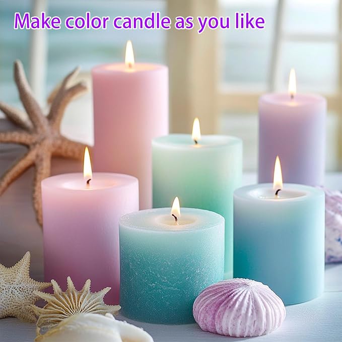 Roizefar Liquid Candle Dye - 28 Colors, 0.34 fl oz Each