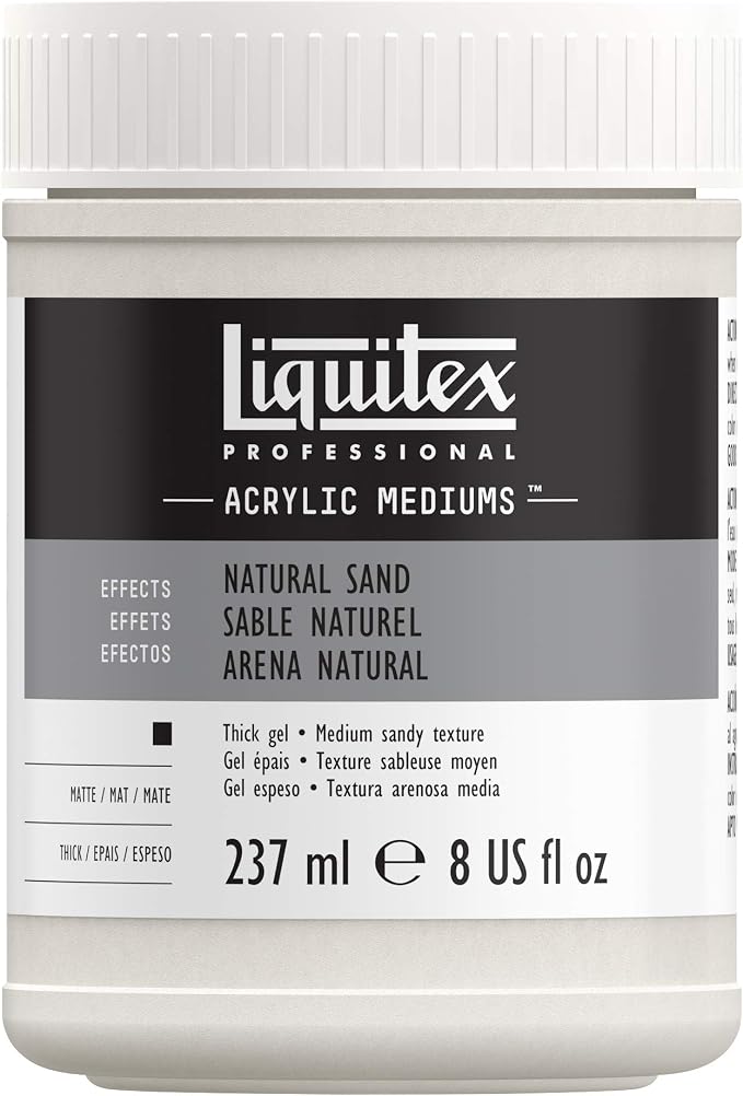 Liquitex Professional Effects Medium , 237ml (8-oz), Natural Sand