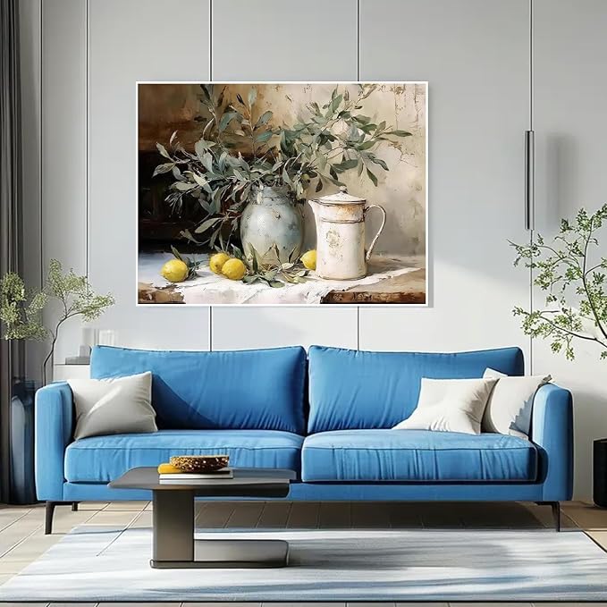 Plant Scenery Paint by Numbers Kit for Adults,Color By Numbers for Adults | Scenery Decor Painting by Number On Canvas, Paint Number Artist Funny Without Frame DIY, Home Wall Decor, 12x16in