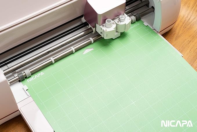12x24 inch Cutting Mat for Cricut Maker 3/Maker/Explore 3/Air 2/Air/One (4pack-2 x Standard，Light，Strong) Adhesive&Sticky Variety Cut Mats Set