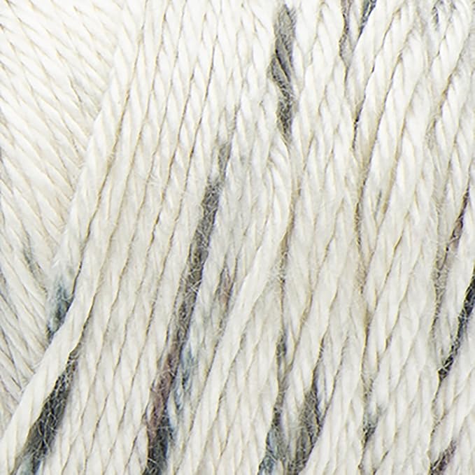 Caron Simply Soft Speckle Acrylic Yarn for Crocheting, Seashell, 3-Pack
