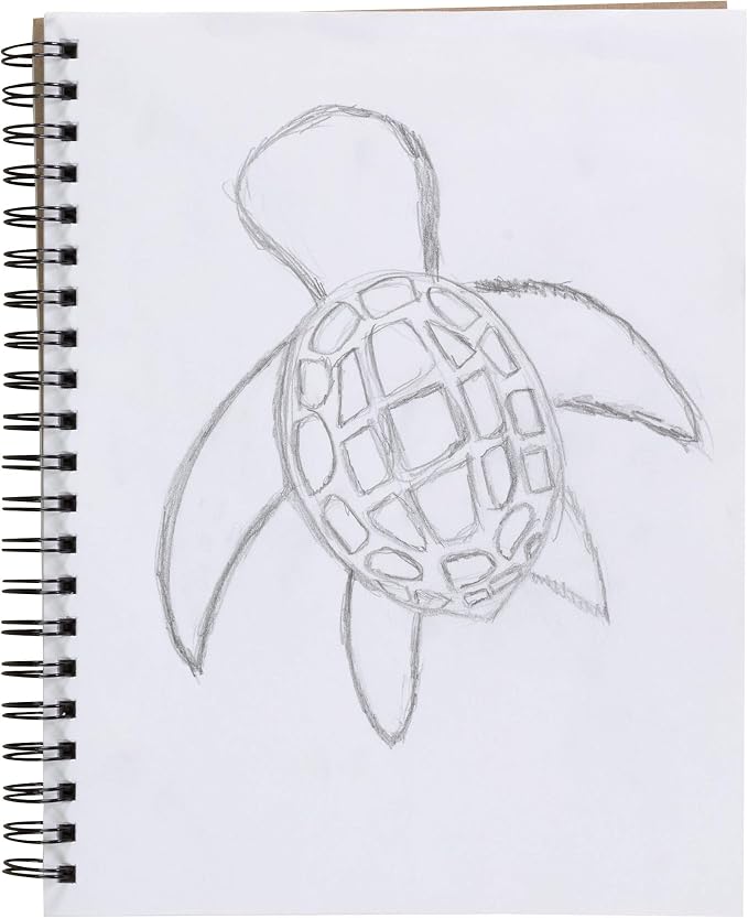 UCreate Sketch Diary P4794,11" x 8 1/2",70 Sheets,(Pack of 12)