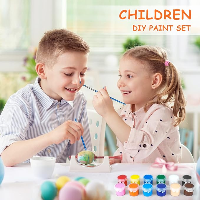 10 Pack Mini Acrylic Paint Set,12 Colors Acrylic Paints Strips for Kids&Adults Craft Paint,140 PCS Kids Painting Kit Container Strips Storage, Perfect for Home Birthday Classroom Party Favors……