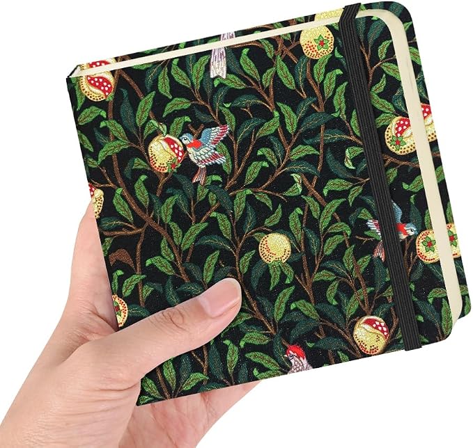 4.8" Pocket Sketch Book,80gsm Hardcover Art Sketchbook for Drawing Journal