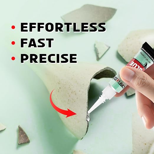 Super Glue Gel Clear for Wood Plastic Metal, Instant Superglue All Purpose Multipack Cyanoacrylate Adhesive Repair Ceramic Model Leather Rubber Glass Pottery, Strong Bonding Single Use Glue Minis