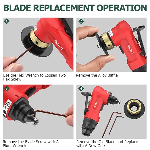 Upgraded Pneumatic Chamfer Tool with Straight Guide Plate Save Guide Wheels